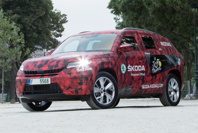 Skoda Kodiaq la gran estrella de Tour Francia